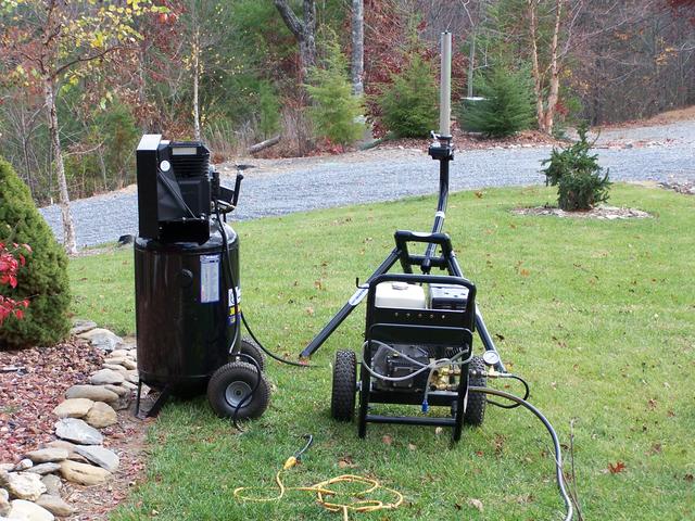 Ready To Make Snow. Just Waiting For Temperature To Drop To 28 Degrees.